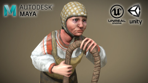 Peasant (Villager) Old Woman