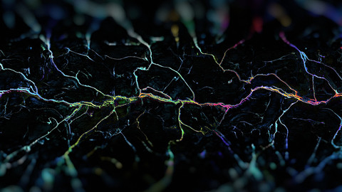 stylised Lightning bolt 16k resolution wallpaper