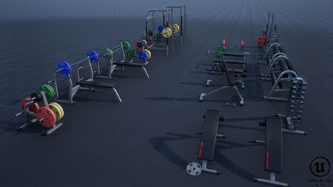 Gym Props PACK 01