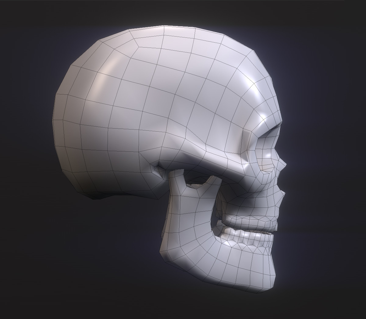 ArtStation - Low And Hi Poly Skull | Resources