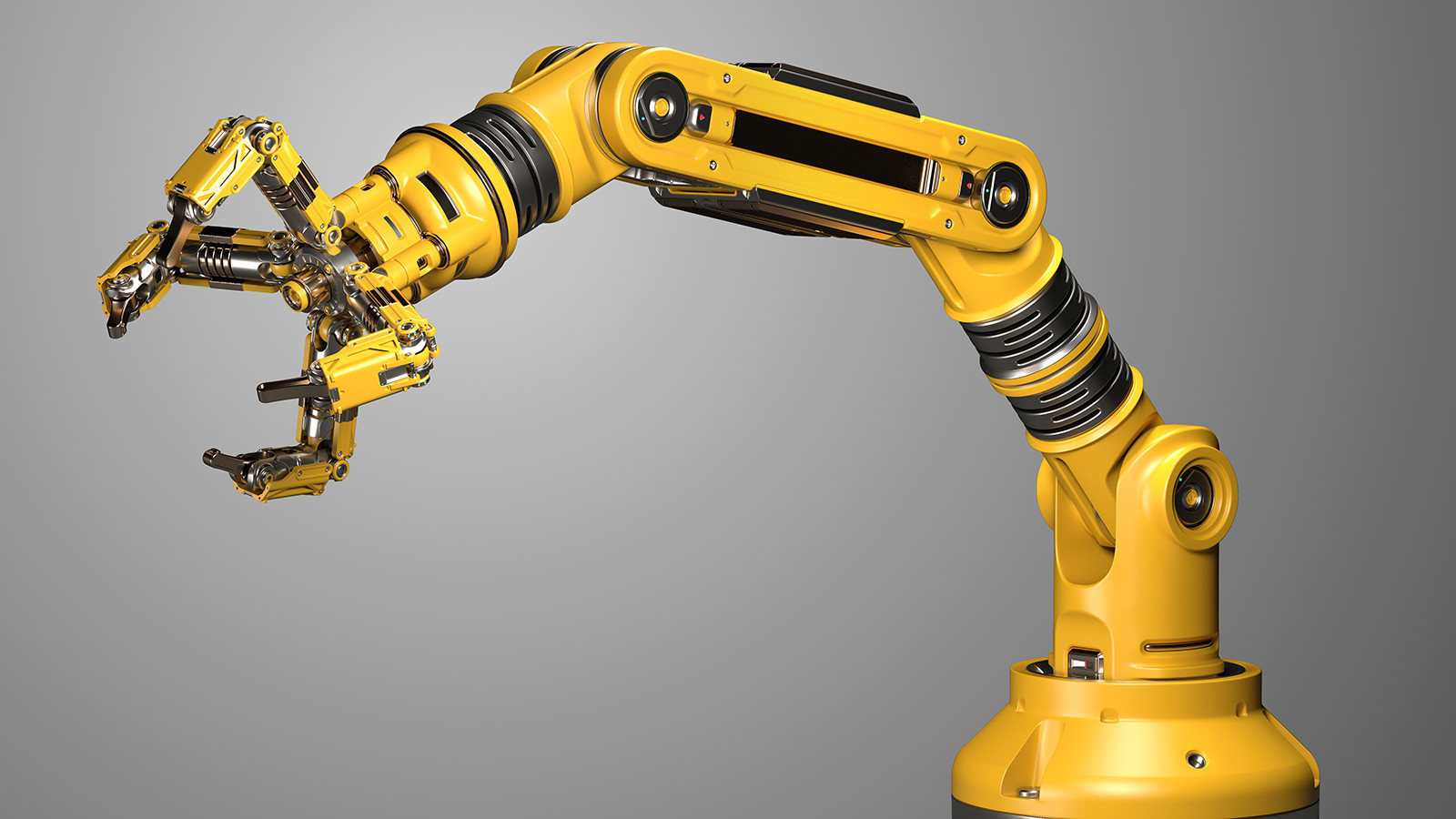 ArtStation Robotic Arm Rigged and Animated (3ds Max, FBX, OBJ