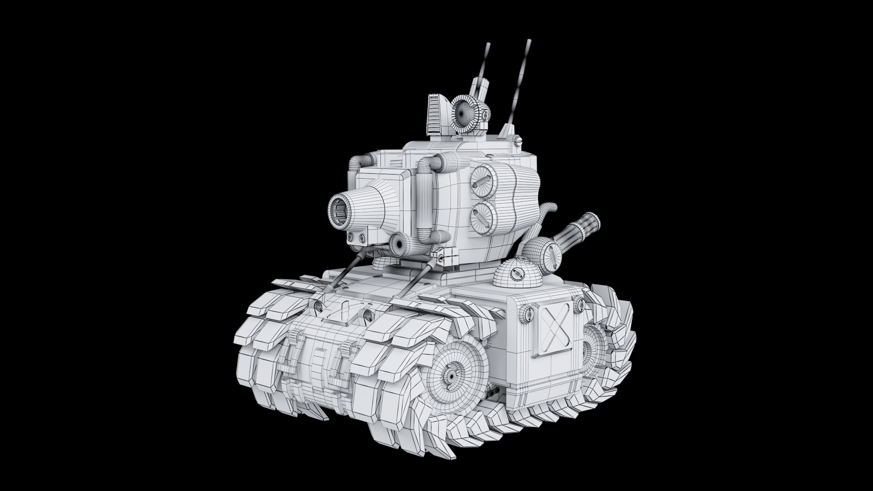 ArtStation - Metal Slug Tank | Game Assets