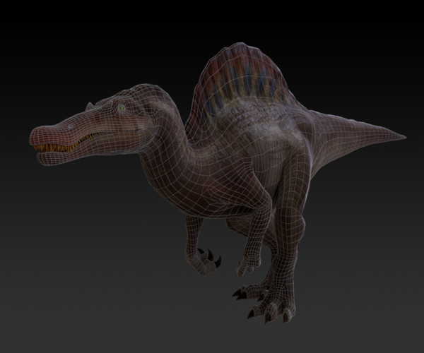 ArtStation - Spinosaurus For Your Games Or Animation 3D Model | Game Assets