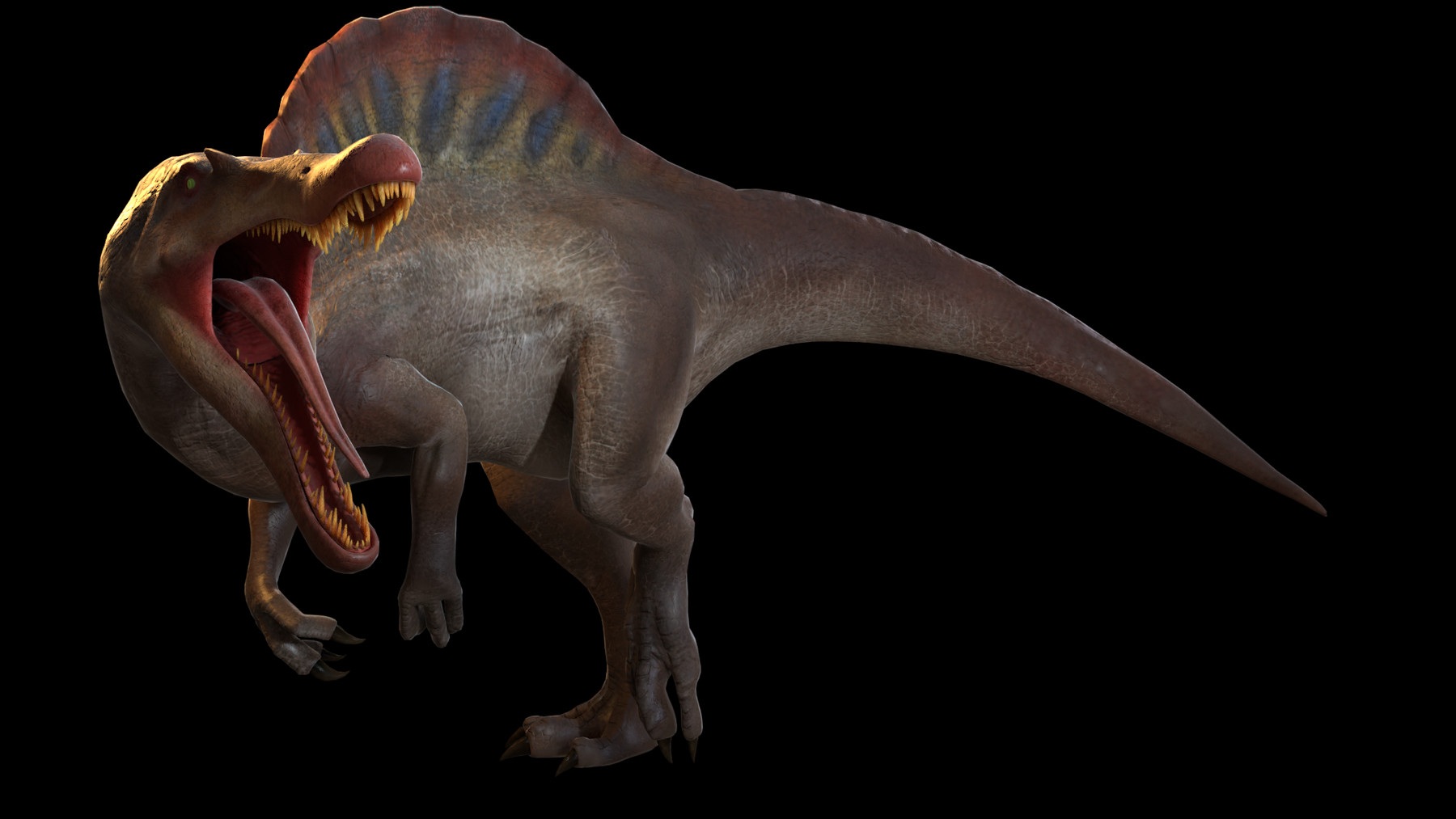 ArtStation - Spinosaurus For Your Games Or Animation 3D Model | Game Assets