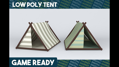 Tents - Low Poly