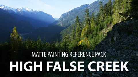 High False Creek Matte painting reference pack