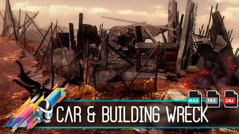 Car & Building Wreck