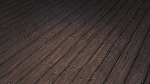 Handpaint Wood Planks Texture