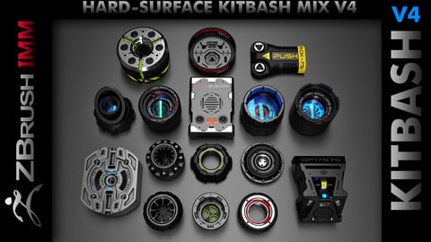Kitbash Hard-Surface Mix V4