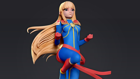 Captain Marvel (Fanart)