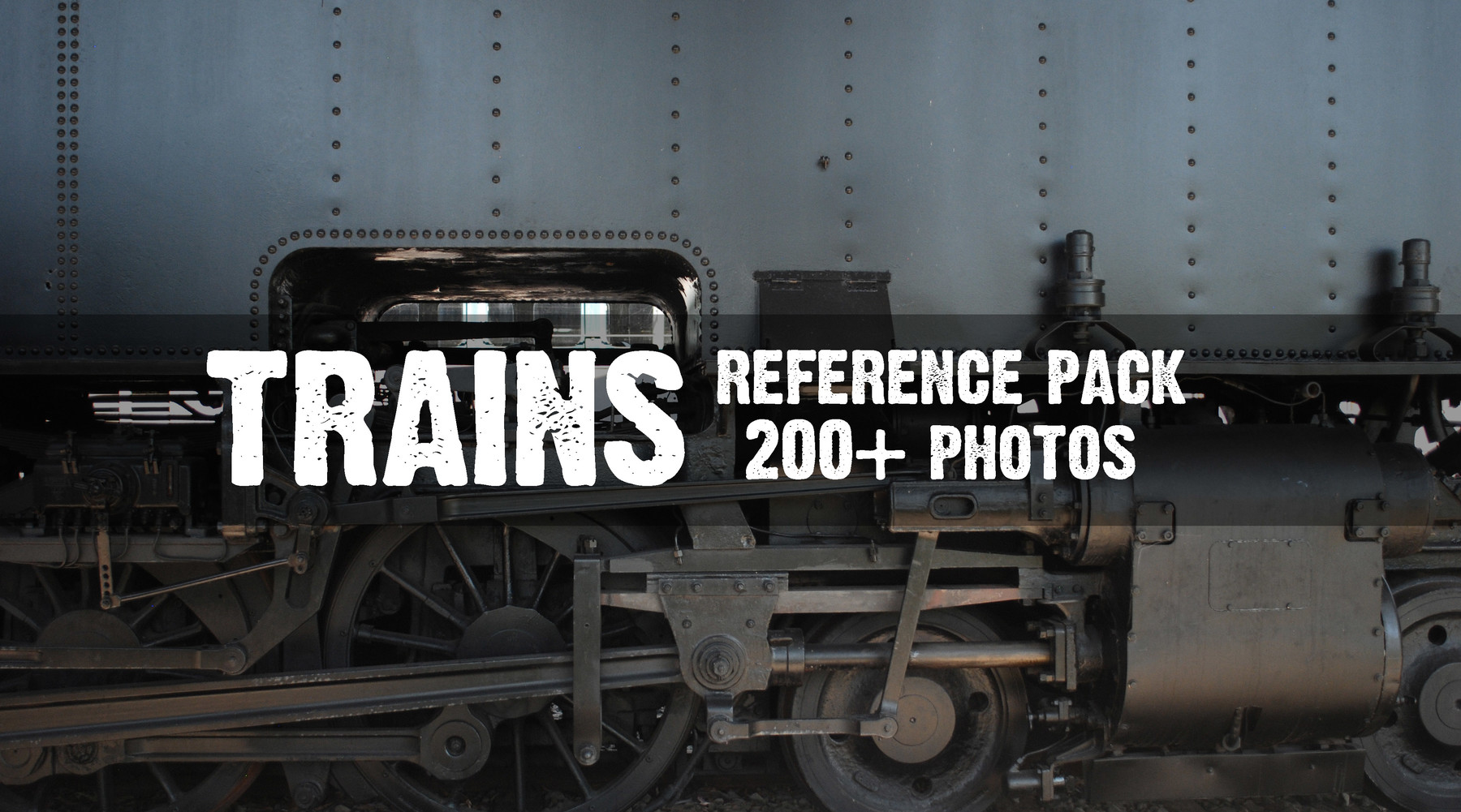 ArtStation TRAINS Reference Pack Resources