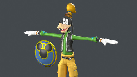 Ready to RIG - Goofy KH2 Character
