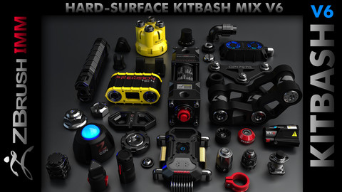 Kitbash Hard-Surface Mix V6