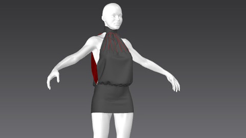 Clothes for Marvelous Designer: Dress04