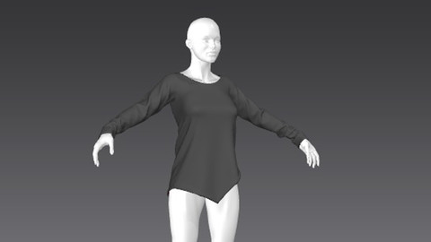 Clothes for Marvelous Designer: Shirt01