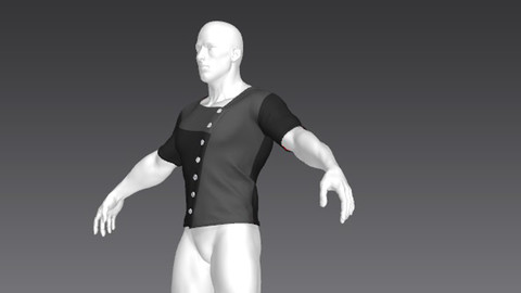 Clothes for Marvelous Designer: T-Shirt06