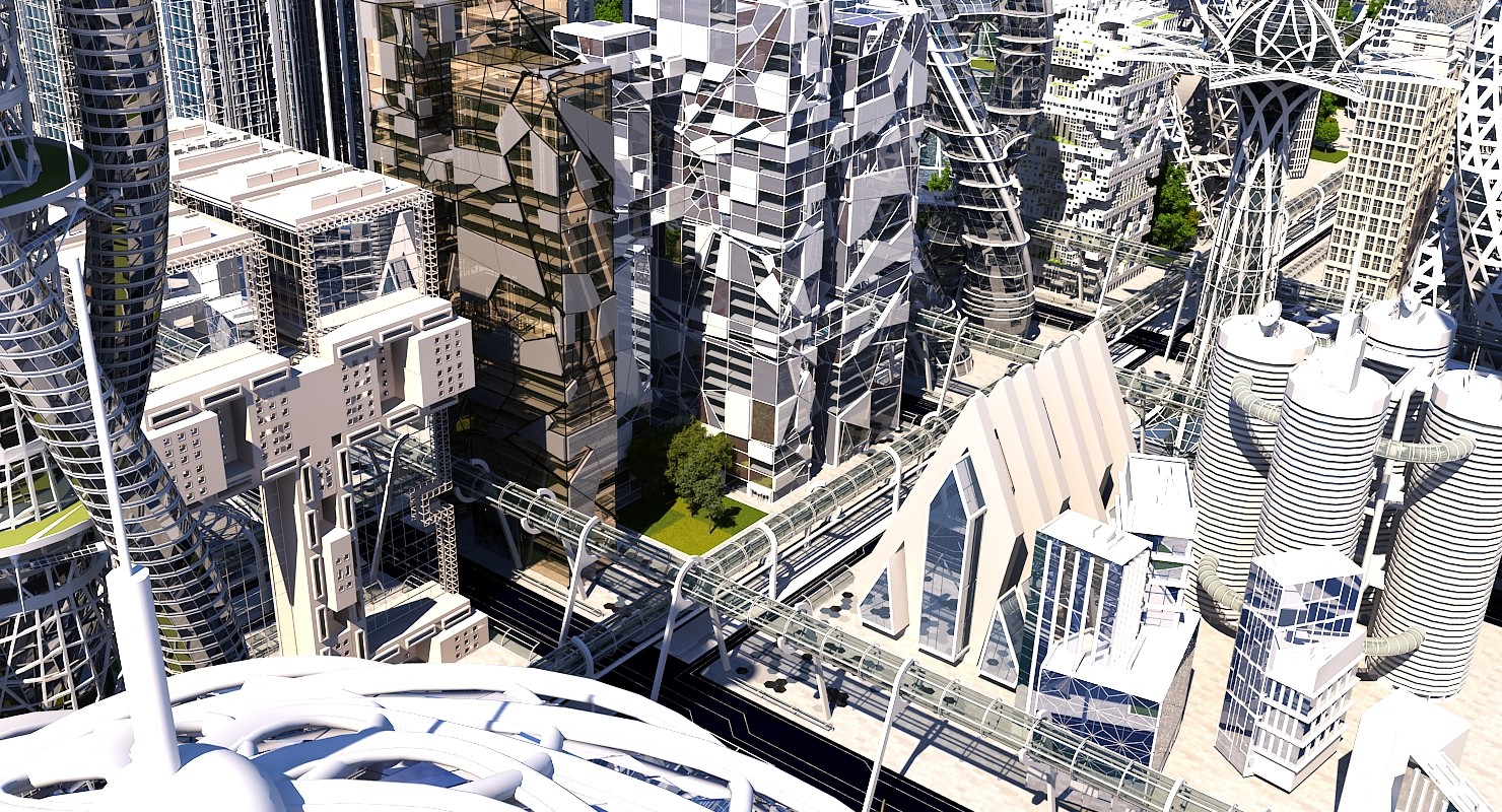 ArtStation - Future City HD 20 V 2 | Resources