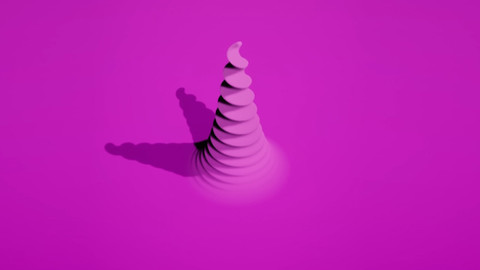 UE4: Procedural Spiral Vertex Shader + Blueprint