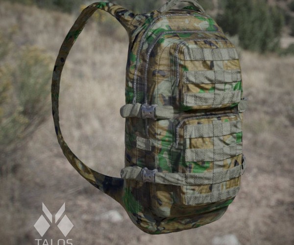 ArtStation - Army Backpack 3D Model (Jungle, Desert, Urban camo