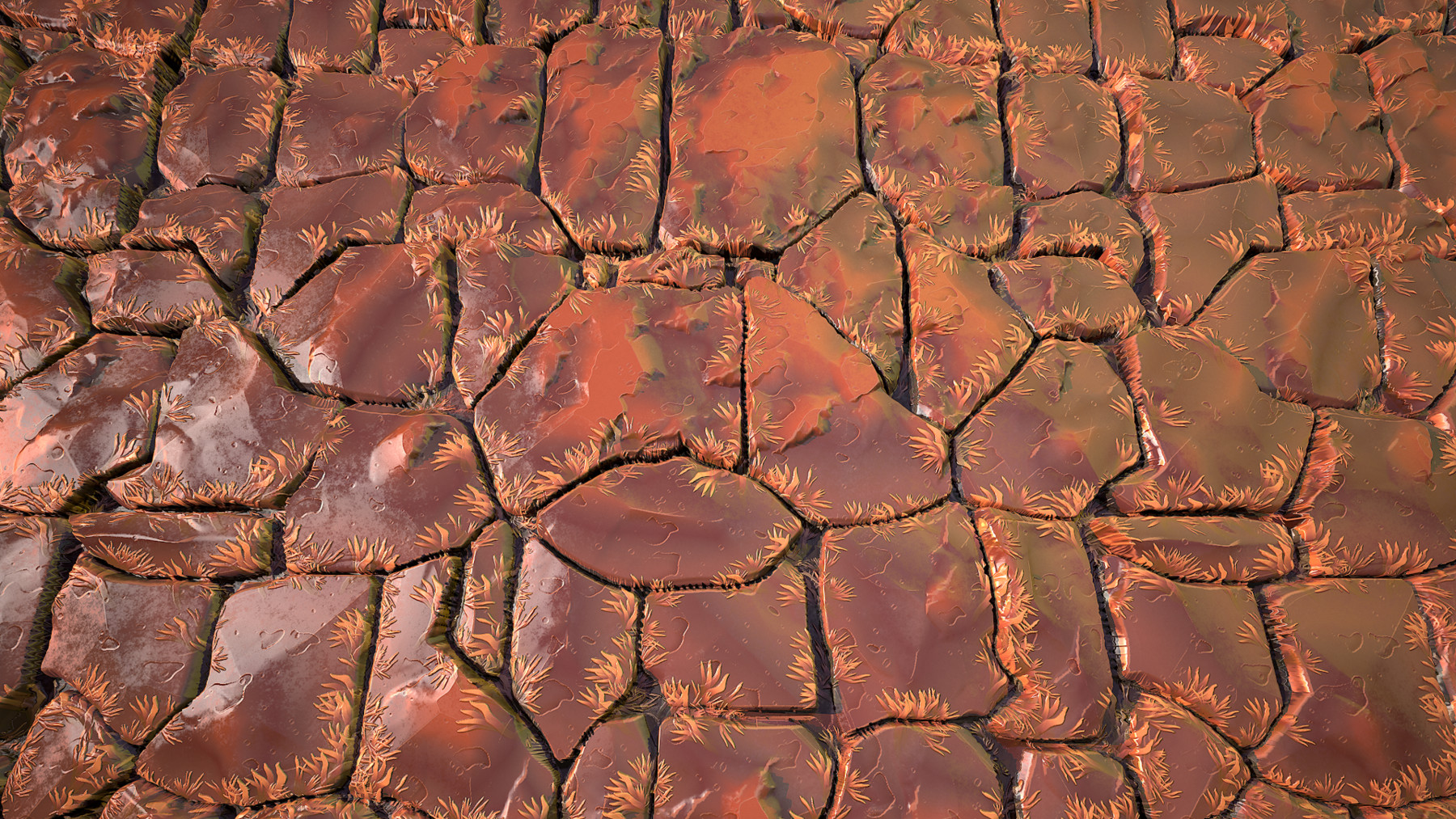 ArtStation - Stylized Stone Grounds 04 | Game Assets