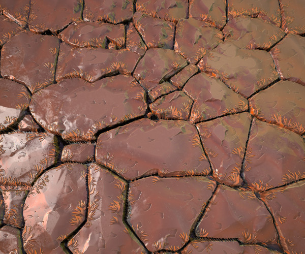 ArtStation - Stylized Stone Grounds 05 | Game Assets