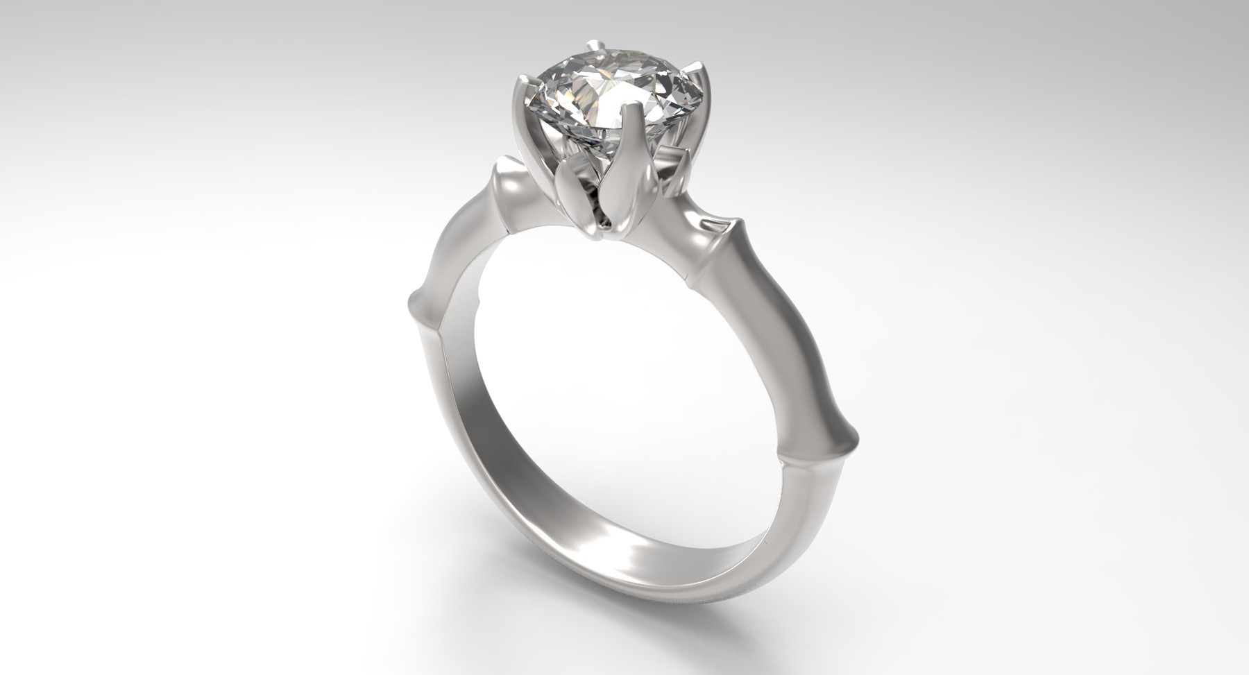 ArtStation Jewelry Engagement Ring CAD File CA2 Resources