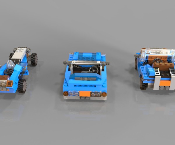 ArtStation - Lego cars pack 3 | Resources