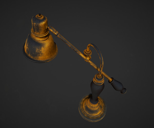 ArtStation - Desk Lamp - PBR | Game Assets