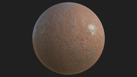 PBR Metal Rusted Texture