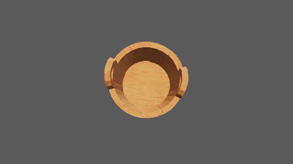 ArtStation Wooden Bucket Game Assets