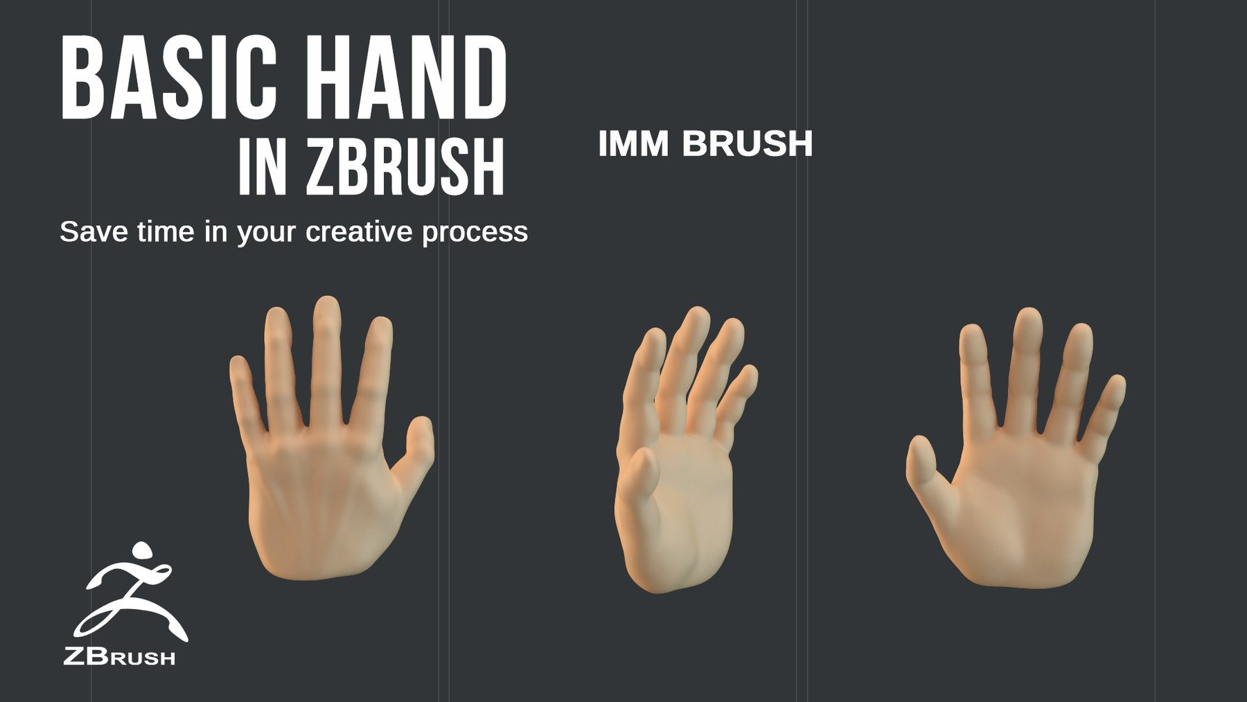 hands imm brush zbrush