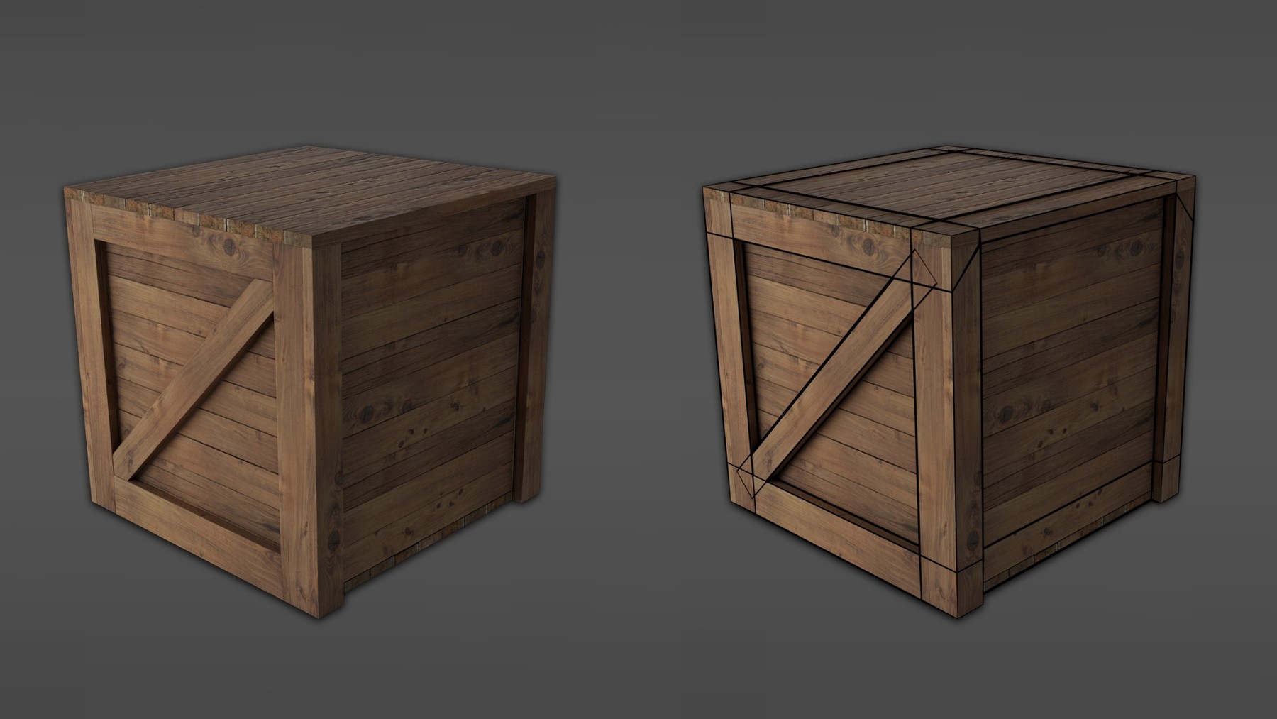 ArtStation - Whiskey Crate