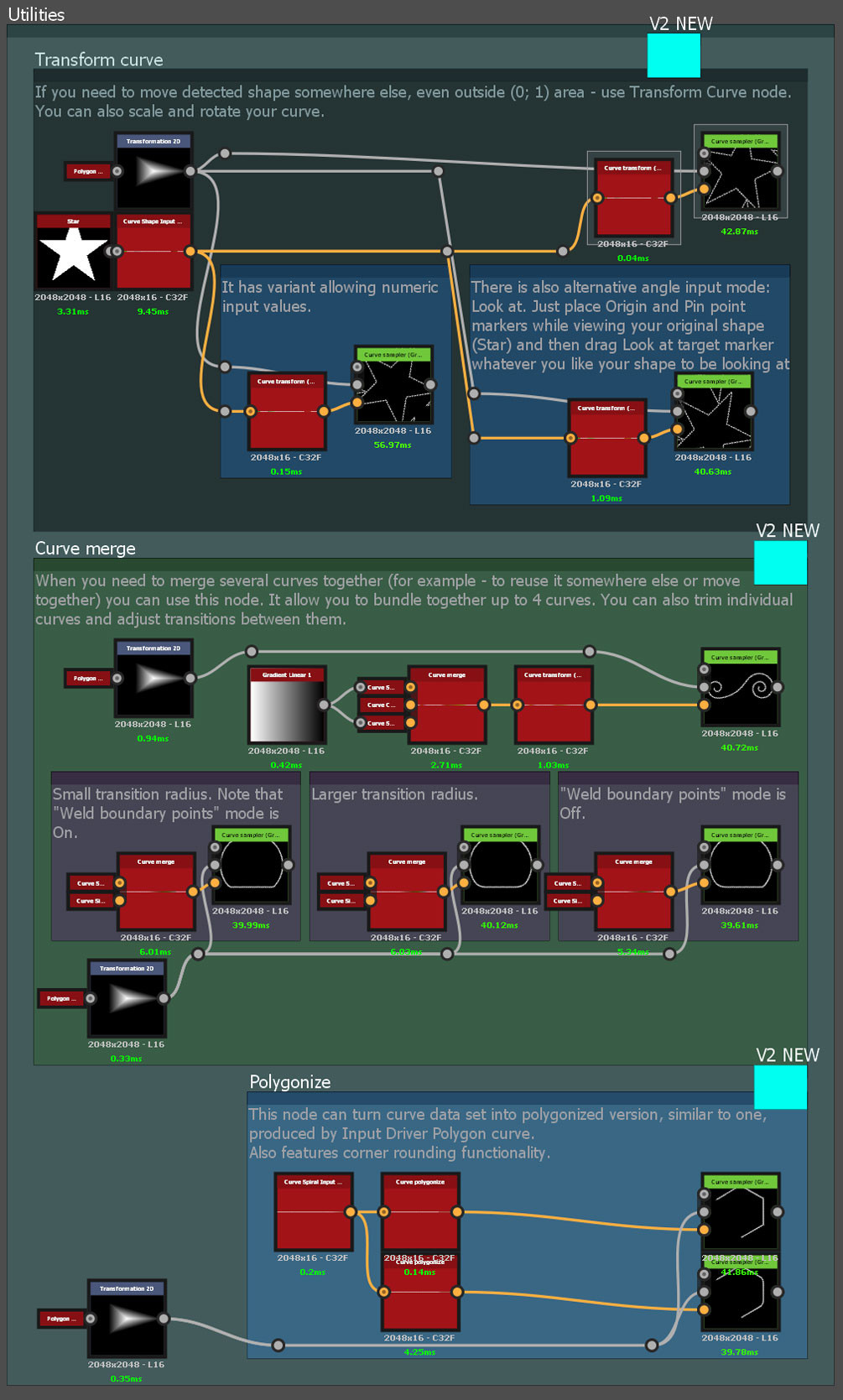 Download ArtStation - Curve drawing system for Substance Designer | Artworks