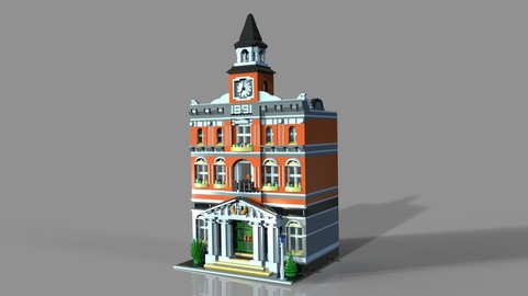 Lego town hall