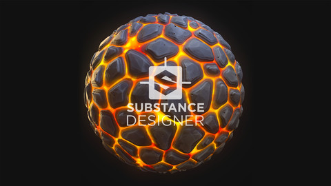Substance Stylized Lava