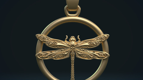 Dragonfly Pendant