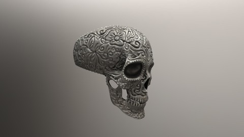 Mexican Skull Ring