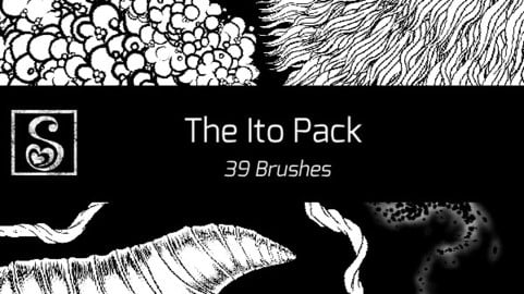 Shrineheart's Ito Brush Pack - 39 Brushes