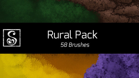 Shrineheart's Rural Pack - 58 brushes