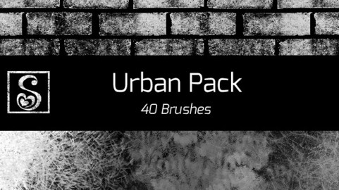 Shrineheart's Urban Pack - 40 Brushes