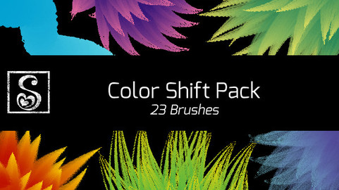 Shrineheart's Color Shift Pack - 23 brushes