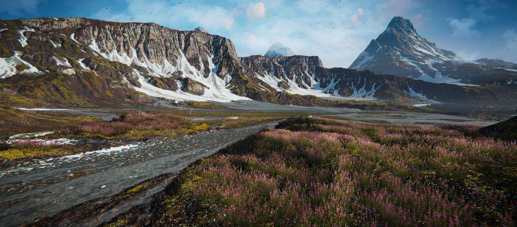ArtStation - Mountain Lake Valley Environment - Unity 2017 Project ...