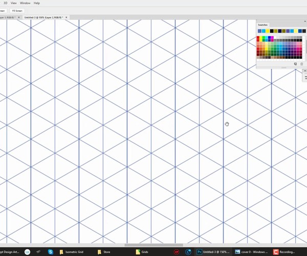 isometric grid photoshop download