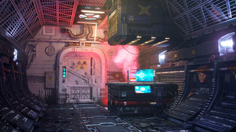 sci fi room