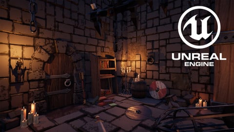 [UE4] Medieval Stylized Dungeon Pack