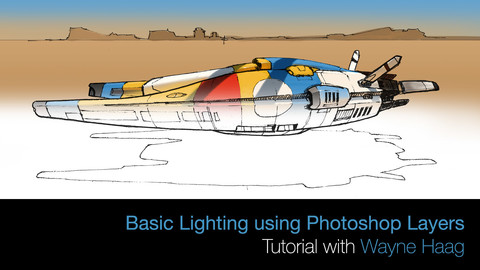 Basic Lighting with Photoshop Layers