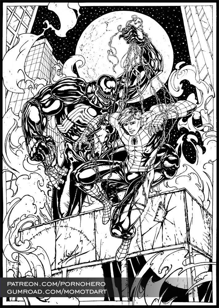 Artstation Spider Man Vs Venom Artworks 2624