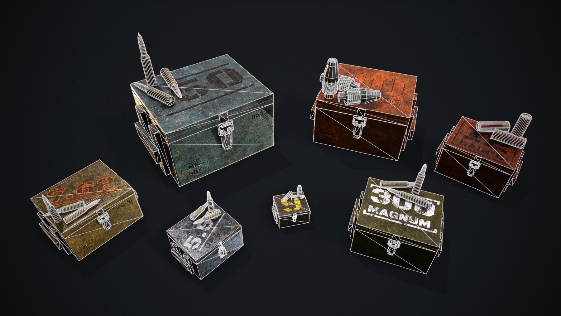 ArtStation - Ammo boxes