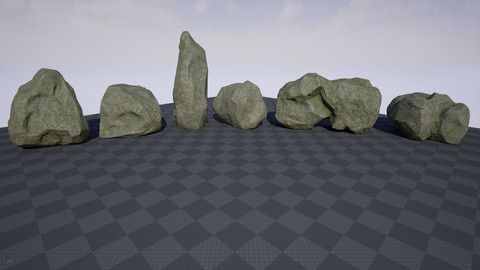 [UE4] Jungle Rock Pack