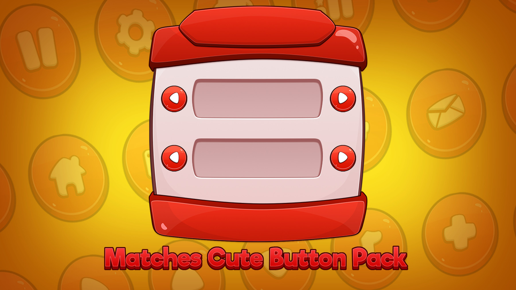 ArtStation - Cute Menu GUI Kit | Game Assets